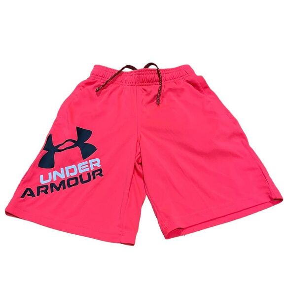 Under Armour Red Athletic Shorts - Picture 1 of 3